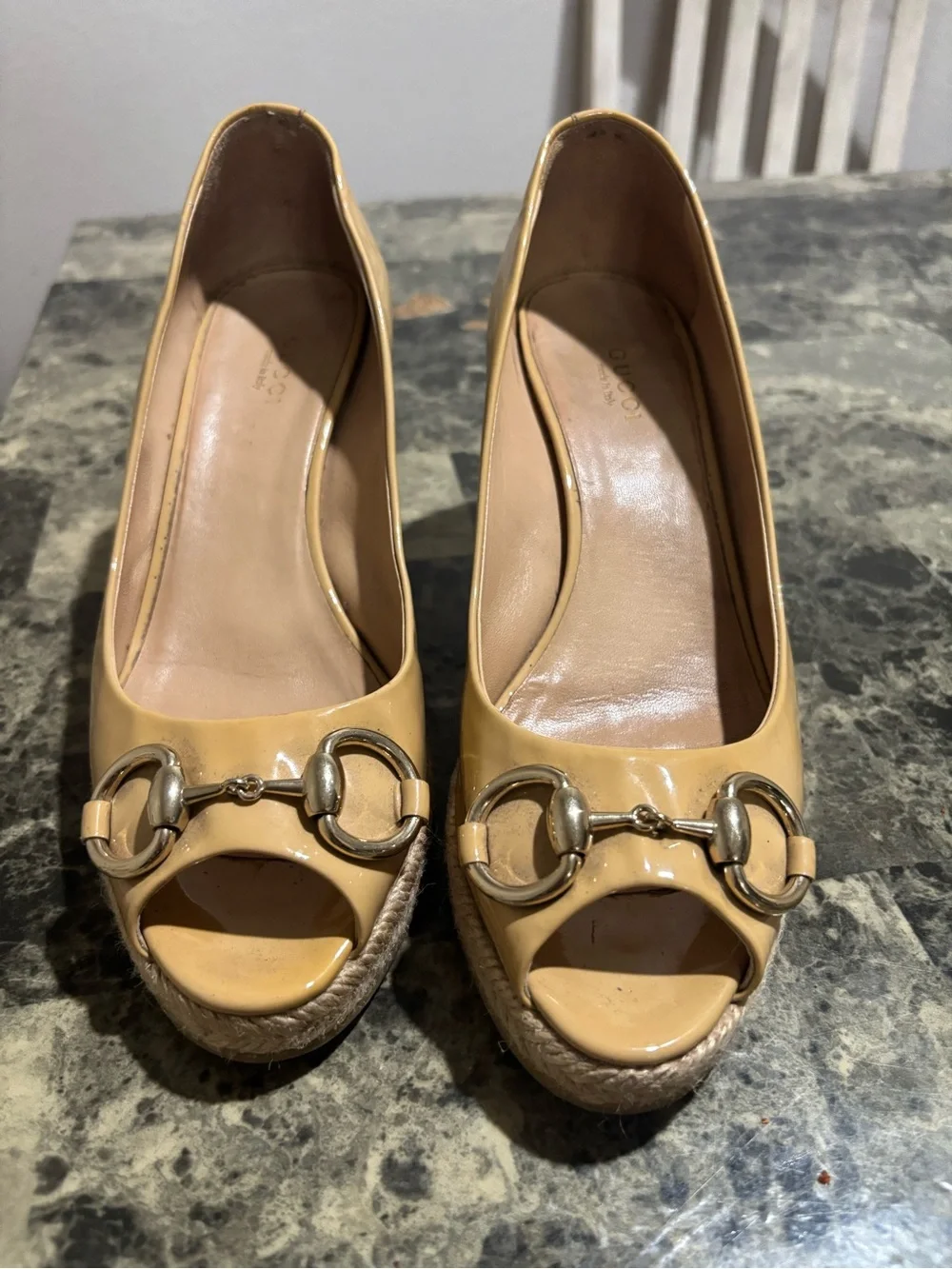 Gucci patent leather